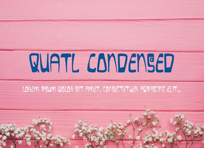 Quatl Condensed example